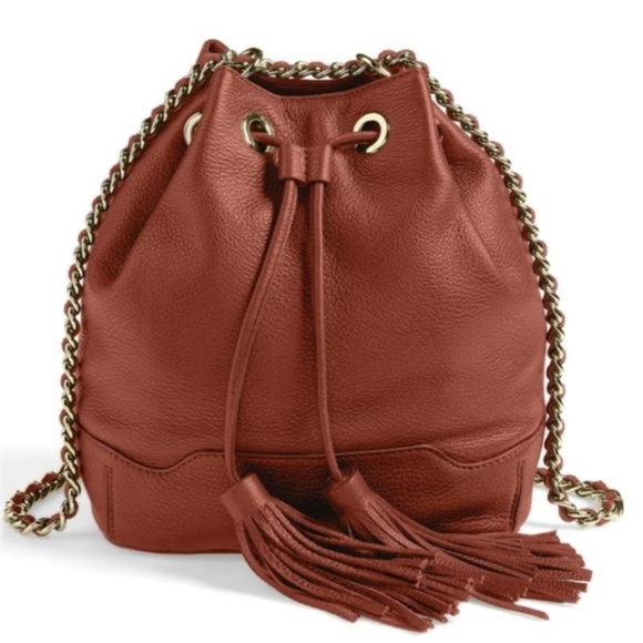 Make Offer Rebecca Minkoff Lexie Bucket Bag Purse - Picture 1 of 12